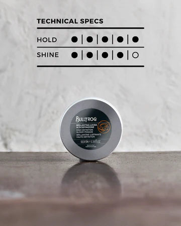 Hochauflösende glänzende Pomade