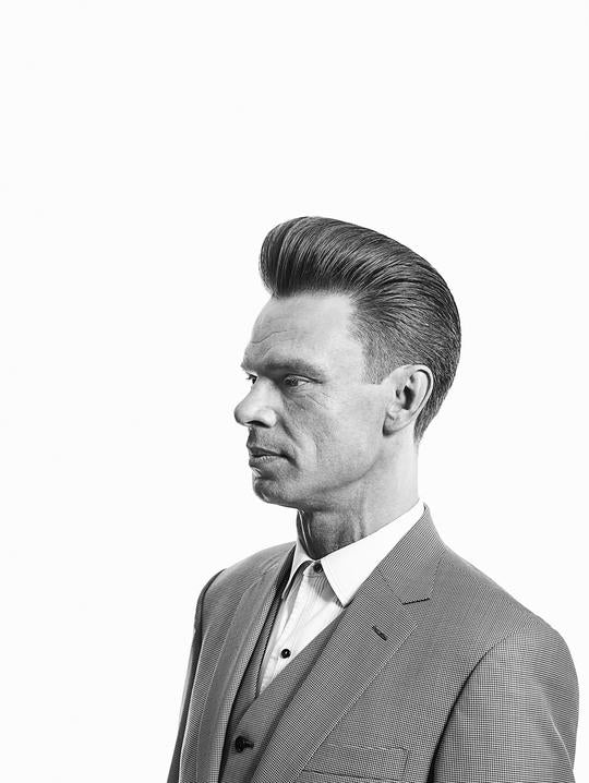 Haarpomade Blue mit starkem Halt (wasserlöslich) (klein)